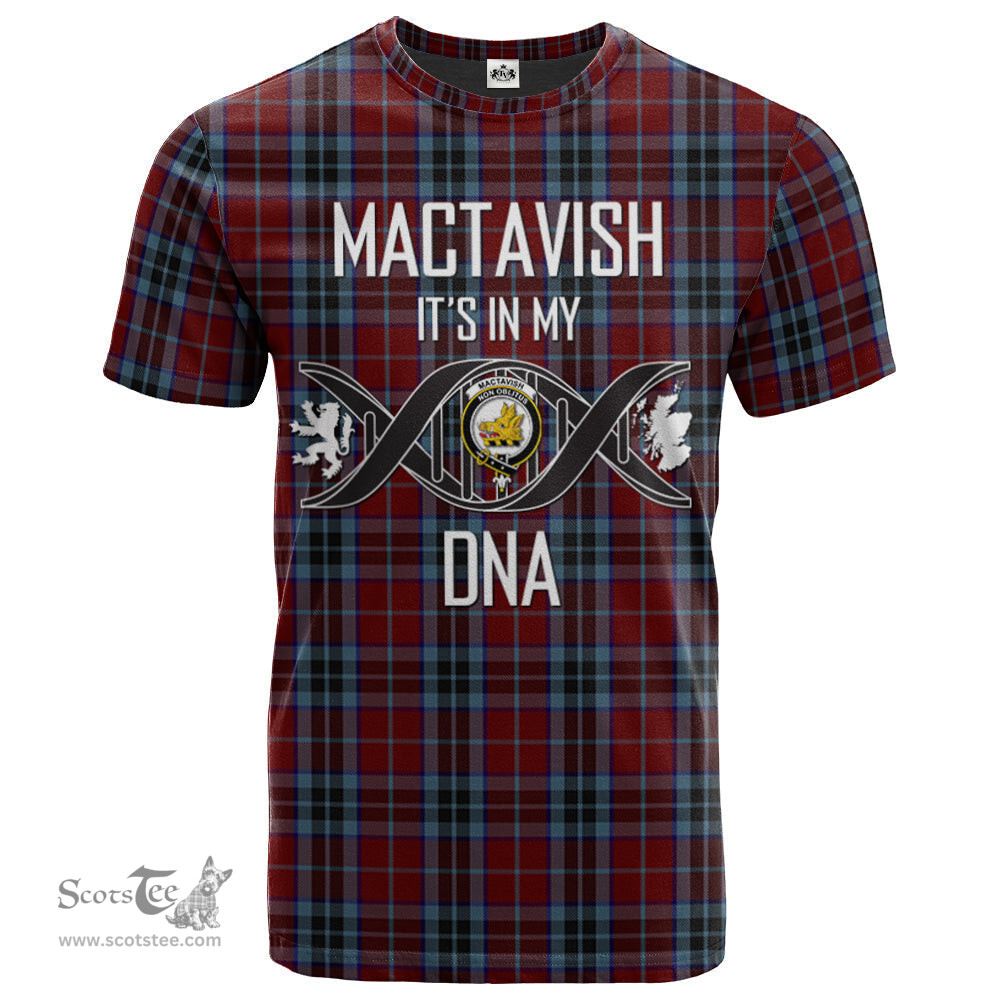 Scottish MacTavish 02 Its In My DNA Plaid Family Crest Tartan T Shirt Scottish Plaid Tartan Plaid - ScotsTee - scotstee.com