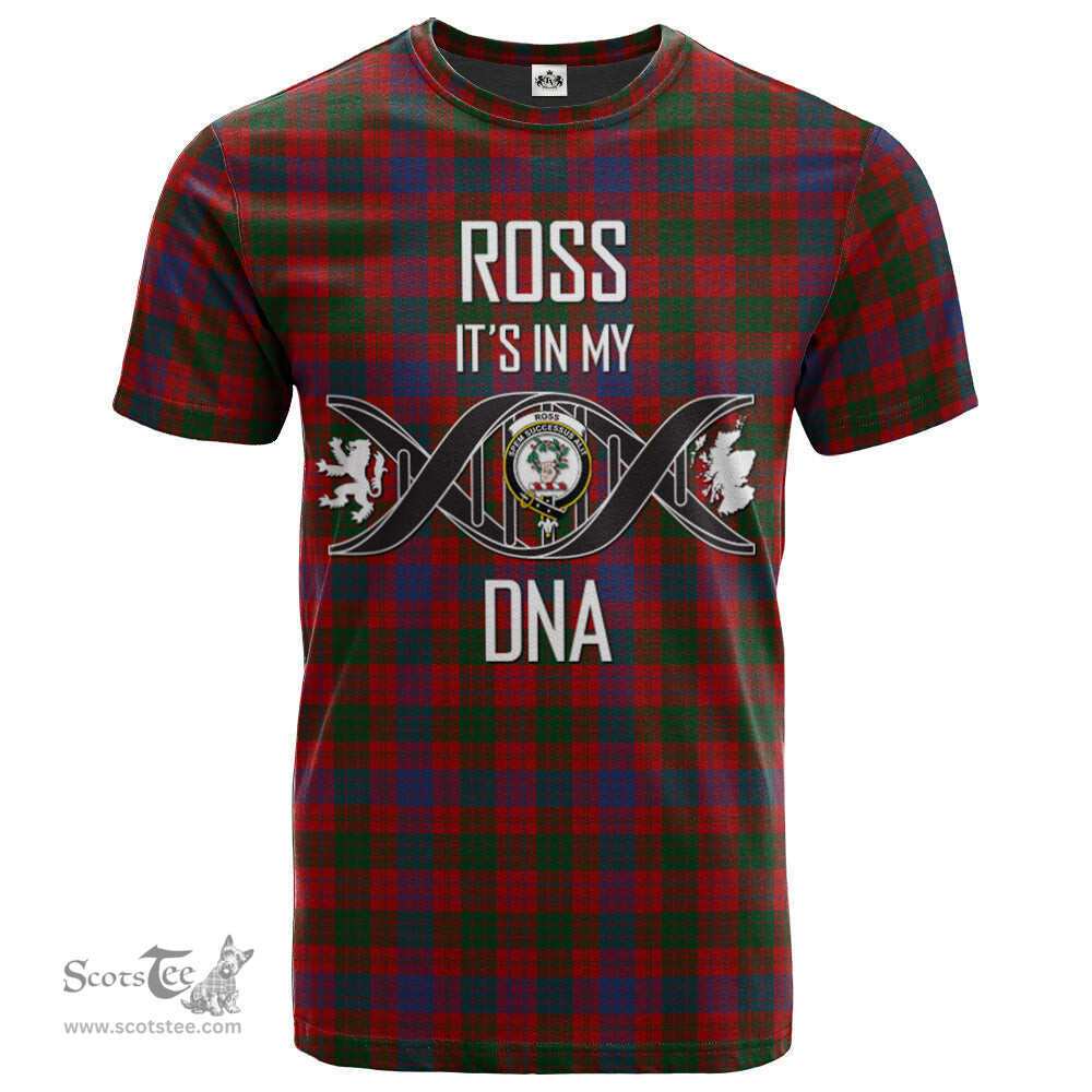 Scottish Ross 01 Its In My DNA Plaid Family Crest Tartan T Shirt Scottish Plaid Tartan Plaid - ScotsTee - scotstee.com