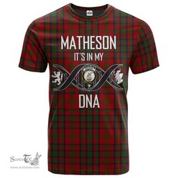 Scottish Matheson Dress Its In My DNA Plaid Family Crest Tartan T Shirt Scottish Plaid Tartan Plaid - ScotsTee - scotstee.com