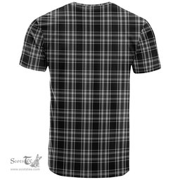 Scottish Stewart Black and White Its In My DNA Plaid Family Crest Tartan T Shirt Scottish Plaid Tartan Plaid - ScotsTee - scotstee.com