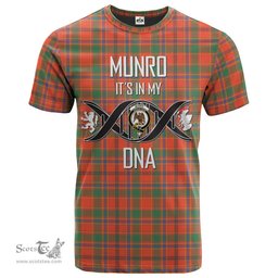 Scottish Munro Ancient Its In My DNA Plaid Family Crest Tartan T Shirt Scottish Plaid Tartan Plaid - ScotsTee - scotstee.com