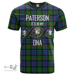 Scottish Paterson Its In My DNA Plaid Family Crest Tartan T Shirt Scottish Plaid Tartan Plaid - ScotsTee - scotstee.com