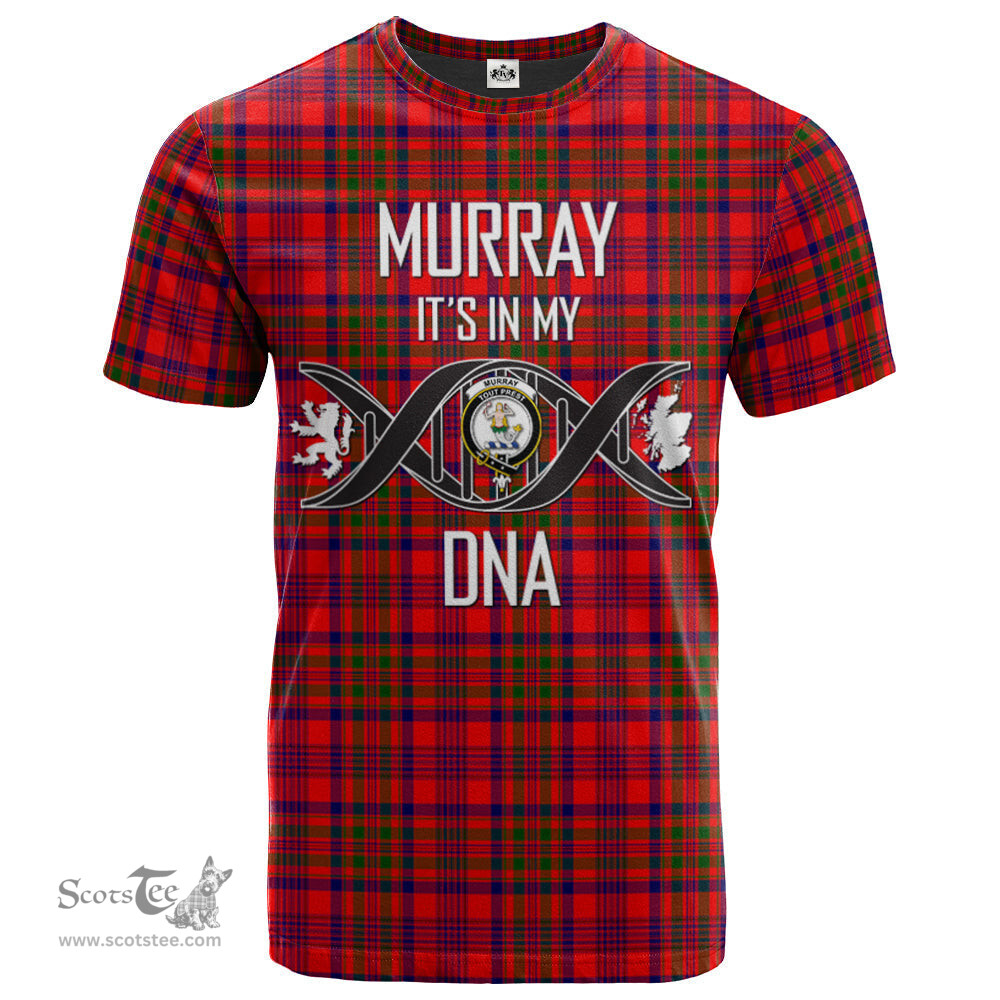 Scottish Murray of Tulloch Modern Its In My DNA Plaid Family Crest Tartan T Shirt Scottish Plaid Tartan Plaid - ScotsTee - scotstee.com
