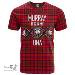 Scottish Murray of Tulloch Modern Its In My DNA Plaid Family Crest Tartan T Shirt Scottish Plaid Tartan Plaid - ScotsTee - scotstee.com