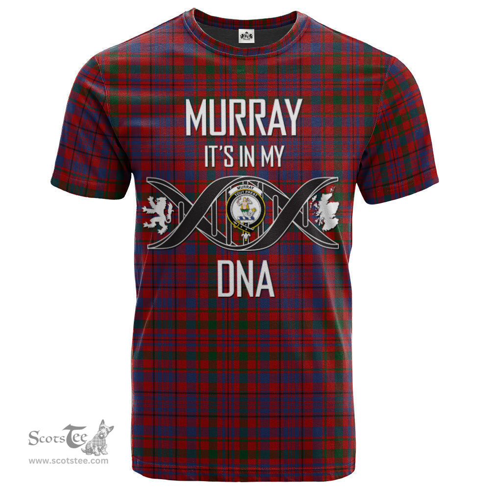 Scottish Murray of Tullibardine Its In My DNA Plaid Family Crest Tartan T Shirt Scottish Plaid Tartan Plaid - ScotsTee - scotstee.com