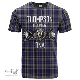 Scottish Thompson Variant Its In My DNA Plaid Family Crest Tartan T Shirt Scottish Plaid Tartan Plaid - ScotsTee - scotstee.com