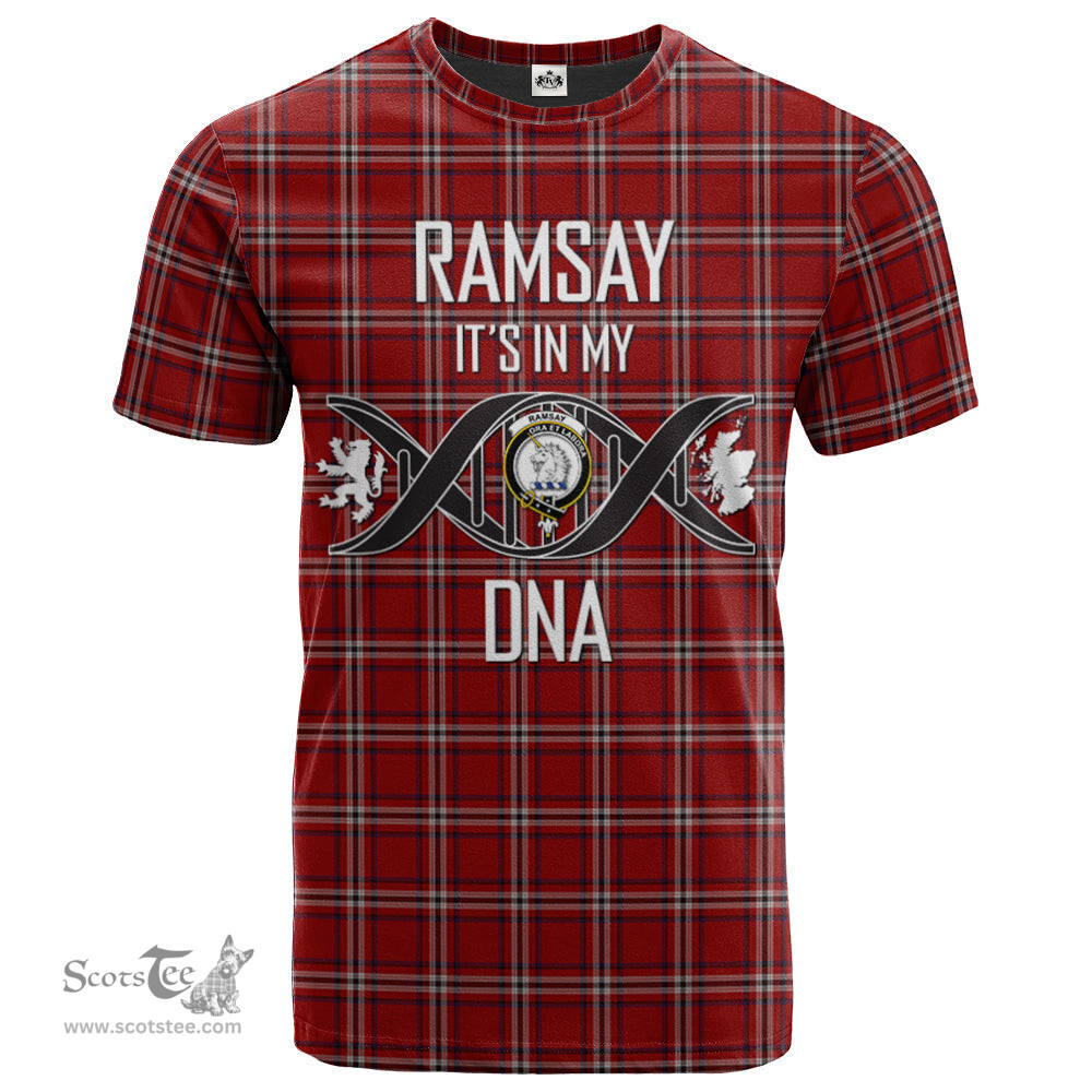 Scottish Ramsay 02 Its In My DNA Plaid Family Crest Tartan T Shirt Scottish Plaid Tartan Plaid - ScotsTee - scotstee.com