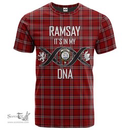 Scottish Ramsay 02 Its In My DNA Plaid Family Crest Tartan T Shirt Scottish Plaid Tartan Plaid - ScotsTee - scotstee.com