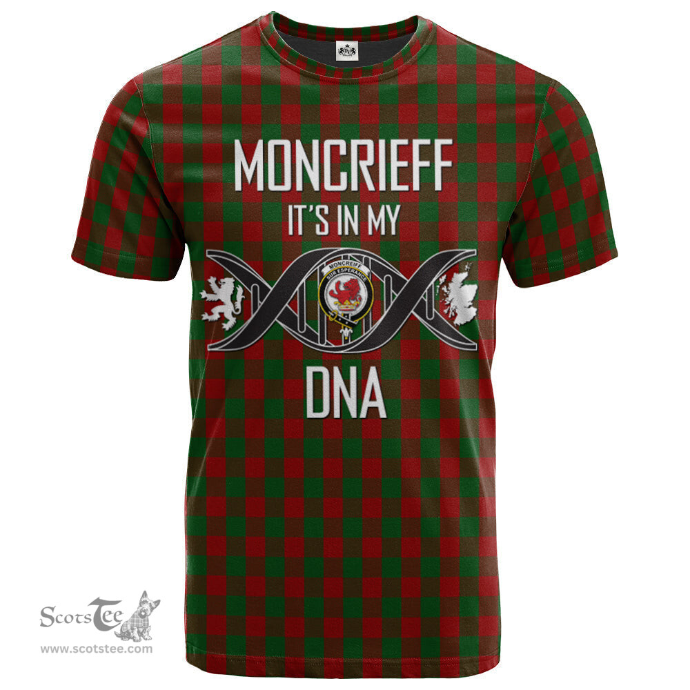Scottish Moncrieff 02 Its In My DNA Plaid Family Crest Tartan T Shirt Scottish Plaid Tartan Plaid - ScotsTee - scotstee.com