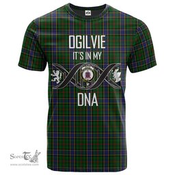 Scottish Ogilvie (Ogilvy) of Inverarity Ochterlonie Its In My DNA Plaid Family Crest Tartan T Shirt Scottish Plaid Tartan Plaid - ScotsTee - scotstee.com