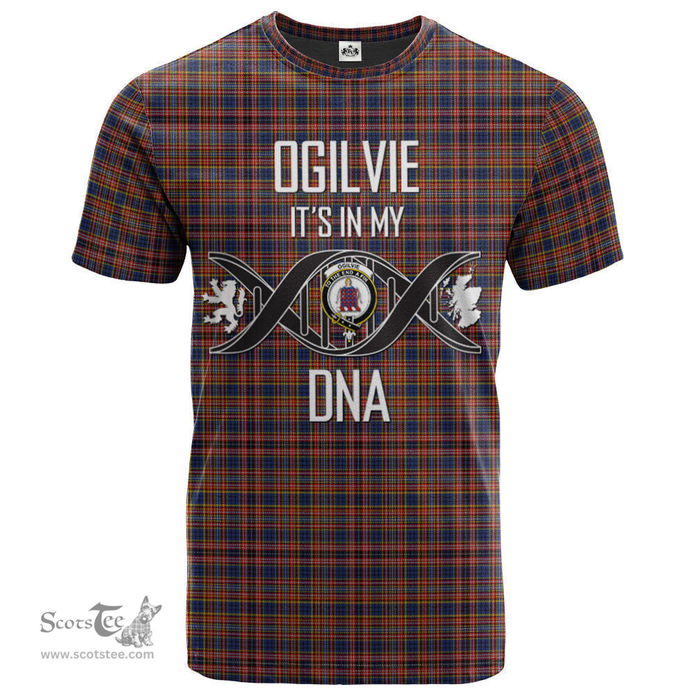 Scottish Ogilvie (Ogilvy) 05 Its In My DNA Plaid Family Crest Tartan T Shirt Scottish Plaid Tartan Plaid - ScotsTee - scotstee.com