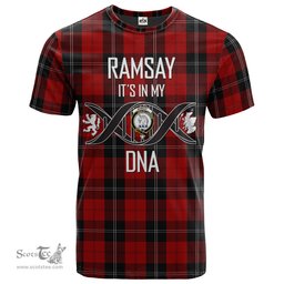 Scottish Ramsay Its In My DNA Plaid Family Crest Tartan T Shirt Scottish Plaid Tartan Plaid - ScotsTee - scotstee.com