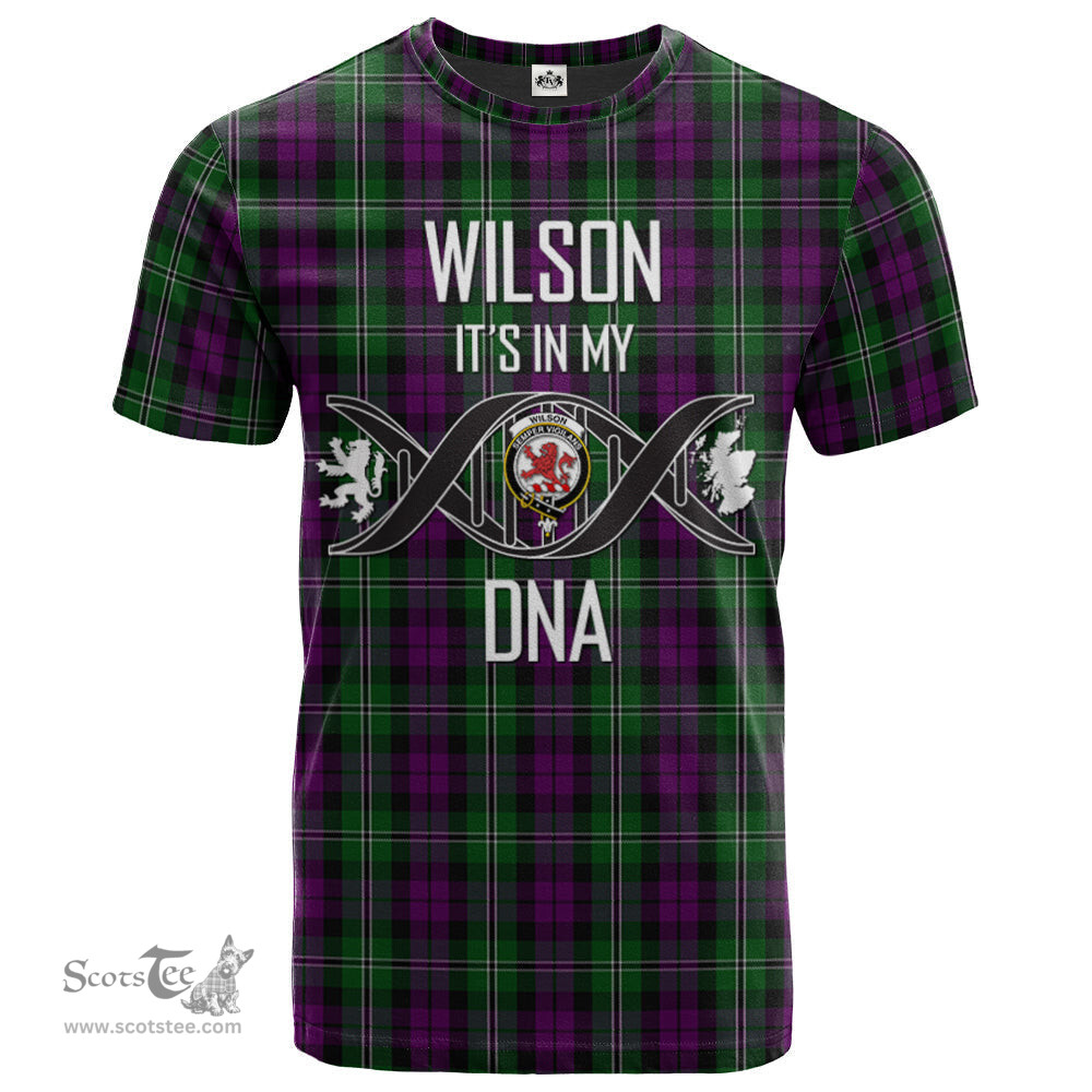 Scottish Wilson Its In My DNA Plaid Family Crest Tartan T Shirt Scottish Plaid Tartan Plaid - ScotsTee - scotstee.com