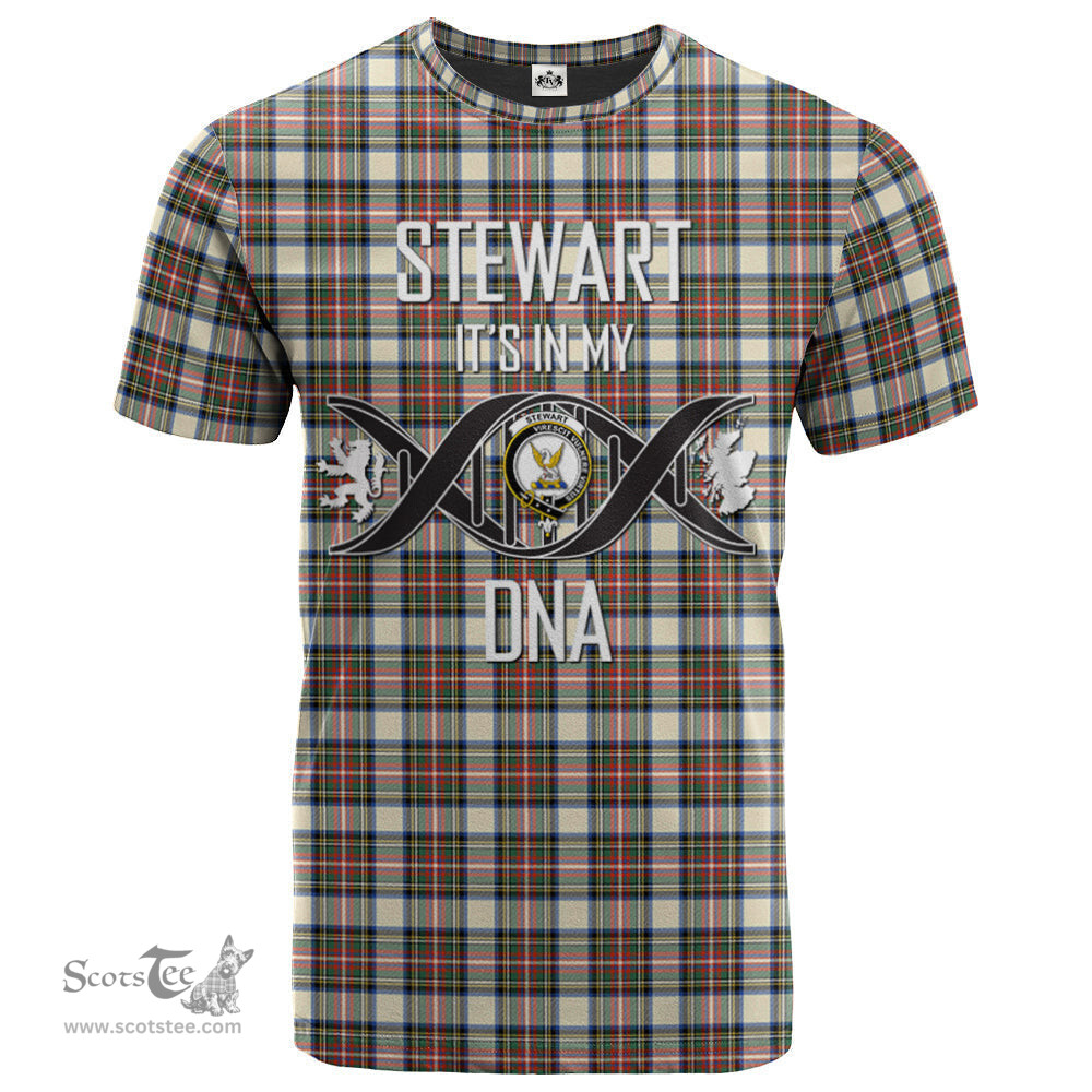 Scottish Stewart Dress Ancient Its In My DNA Plaid Family Crest Tartan T Shirt Scottish Plaid Tartan Plaid - ScotsTee - scotstee.com
