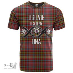 Scottish Ogilvie (Ogilvy) Paton Its In My DNA Plaid Family Crest Tartan T Shirt Scottish Plaid Tartan Plaid - ScotsTee - scotstee.com