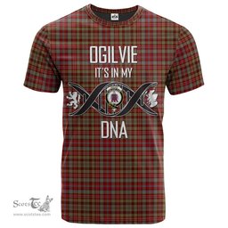 Scottish Ogilvie (Ogilvy) 03 Its In My DNA Plaid Family Crest Tartan T Shirt Scottish Plaid Tartan Plaid - ScotsTee - scotstee.com