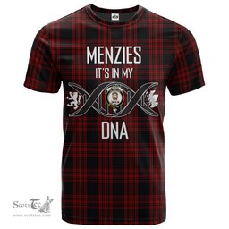 Scottish Menzies Hunting Its In My DNA Plaid Family Crest Tartan T Shirt Scottish Plaid Tartan Plaid - ScotsTee - scotstee.com