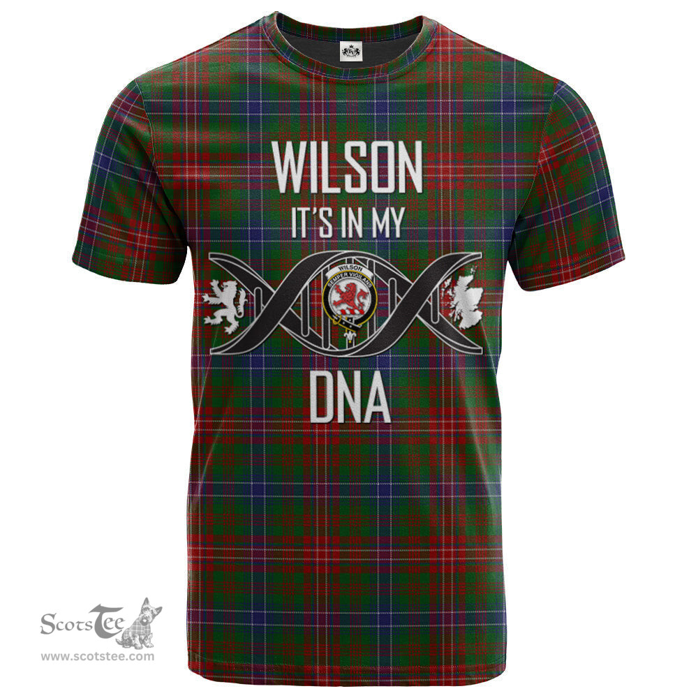 Scottish Wilson 03 Its In My DNA Plaid Family Crest Tartan T Shirt Scottish Plaid Tartan Plaid - ScotsTee - scotstee.com