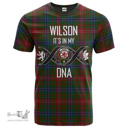 Scottish Wilson 03 Its In My DNA Plaid Family Crest Tartan T Shirt Scottish Plaid Tartan Plaid - ScotsTee - scotstee.com