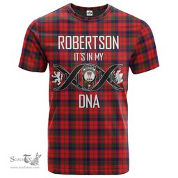 Scottish Robertson Modern Its In My DNA Plaid Family Crest Tartan T Shirt Scottish Plaid Tartan Plaid - ScotsTee - scotstee.com