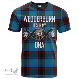 Scottish Wedderburn Its In My DNA Plaid Family Crest Tartan T Shirt Scottish Plaid Tartan Plaid - ScotsTee - scotstee.com