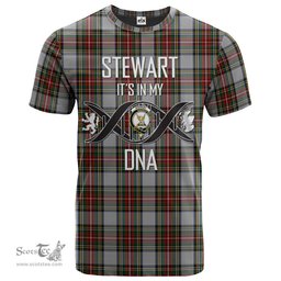 Scottish Stewart Dress Its In My DNA Plaid Family Crest Tartan T Shirt Scottish Plaid Tartan Plaid - ScotsTee - scotstee.com