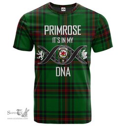 Scottish Primrose Its In My DNA Plaid Family Crest Tartan T Shirt Scottish Plaid Tartan Plaid - ScotsTee - scotstee.com