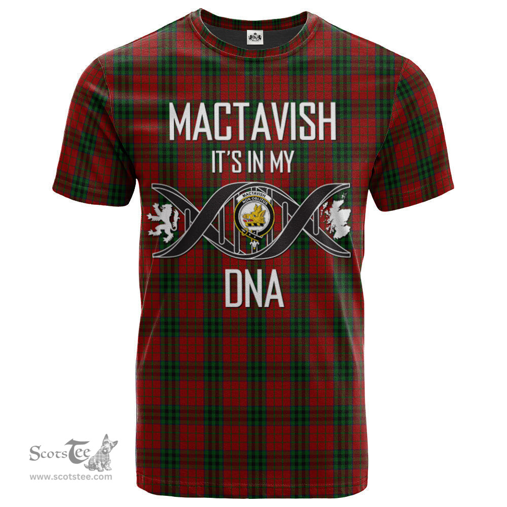 Scottish MacTavish 01 Its In My DNA Plaid Family Crest Tartan T Shirt Scottish Plaid Tartan Plaid - ScotsTee - scotstee.com