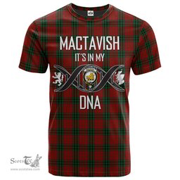 Scottish MacTavish 01 Its In My DNA Plaid Family Crest Tartan T Shirt Scottish Plaid Tartan Plaid - ScotsTee - scotstee.com