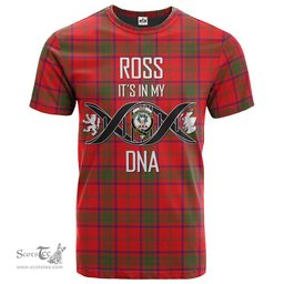 Scottish Ross Modern Its In My DNA Plaid Family Crest Tartan T Shirt Scottish Plaid Tartan Plaid - ScotsTee - scotstee.com