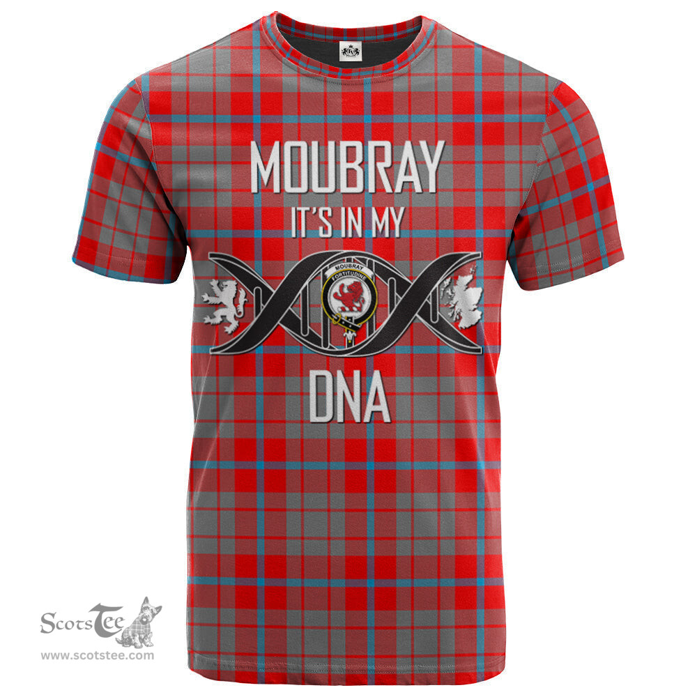Scottish Moubray Its In My DNA Plaid Family Crest Tartan T Shirt Scottish Plaid Tartan Plaid - ScotsTee - scotstee.com