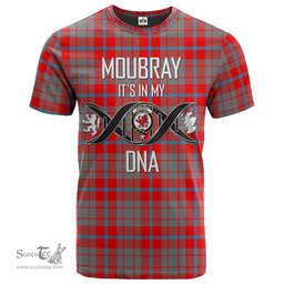 Scottish Moubray Its In My DNA Plaid Family Crest Tartan T Shirt Scottish Plaid Tartan Plaid - ScotsTee - scotstee.com