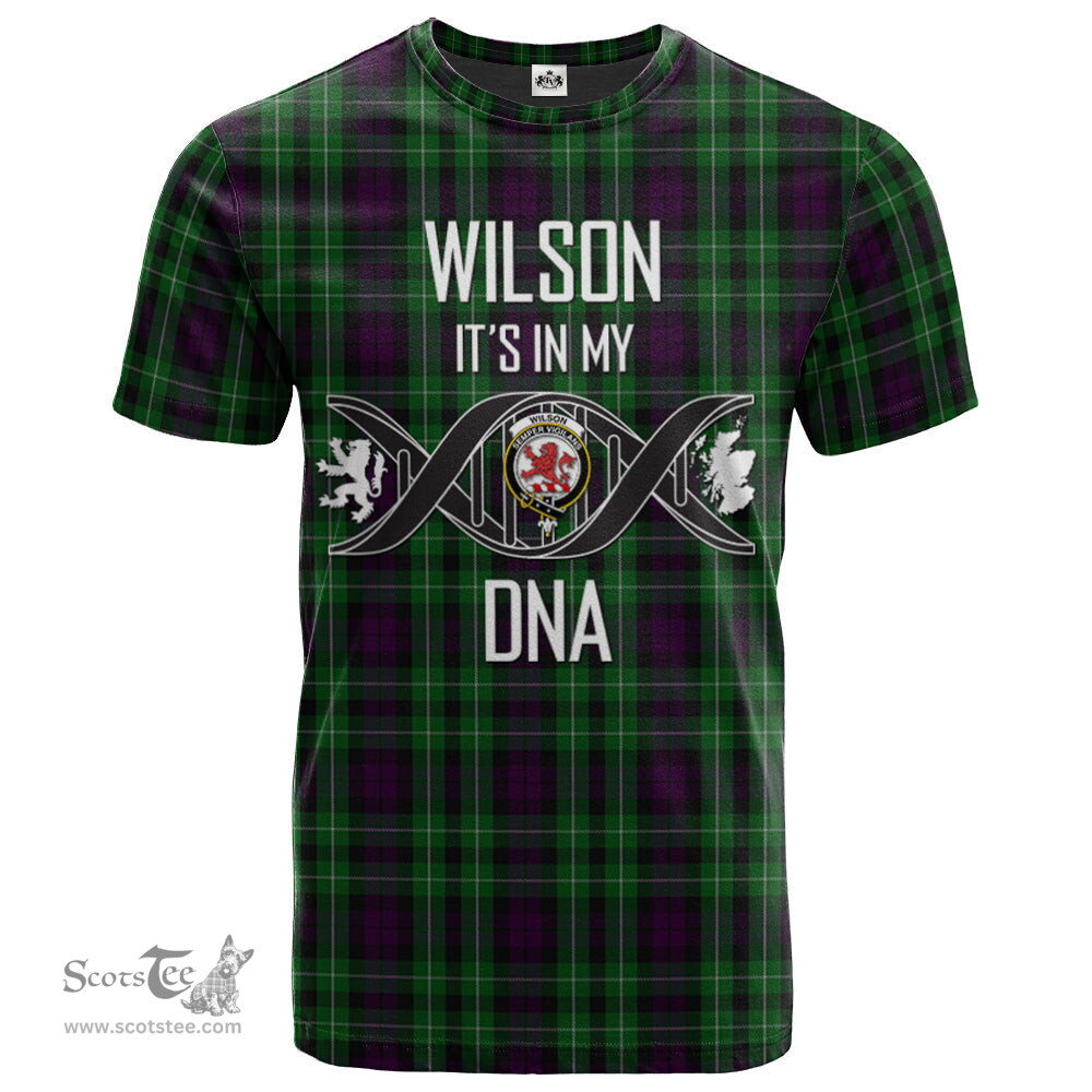 Scottish Wilson 02 Its In My DNA Plaid Family Crest Tartan T Shirt Scottish Plaid Tartan Plaid - ScotsTee - scotstee.com