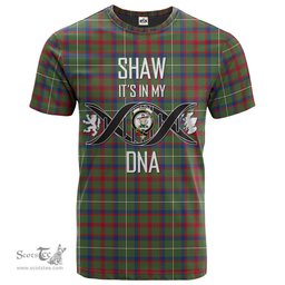 Scottish Shaw Green Modern Its In My DNA Plaid Family Crest Tartan T Shirt Scottish Plaid Tartan Plaid - ScotsTee - scotstee.com