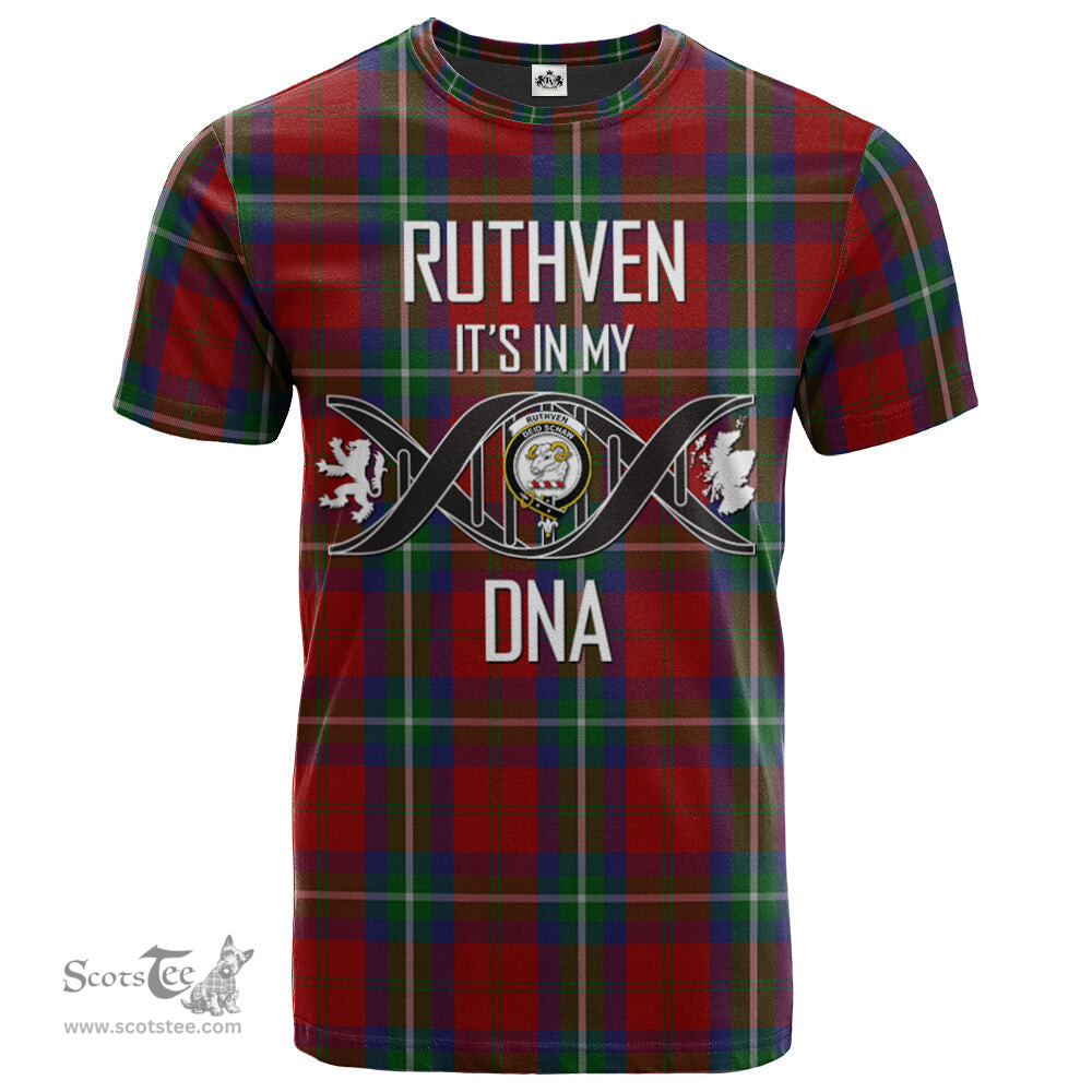 Scottish Ruthven V Its In My DNA Plaid Family Crest Tartan T Shirt Scottish Plaid Tartan Plaid - ScotsTee - scotstee.com