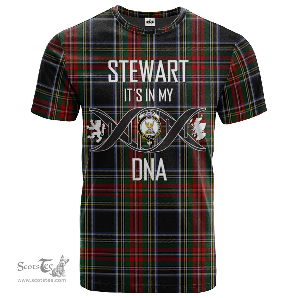 Scottish Stewart Black 03 Its In My DNA Plaid Family Crest Tartan T Shirt Scottish Plaid Tartan Plaid - ScotsTee - scotstee.com