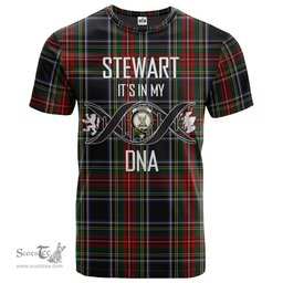 Scottish Stewart Black 03 Its In My DNA Plaid Family Crest Tartan T Shirt Scottish Plaid Tartan Plaid - ScotsTee - scotstee.com