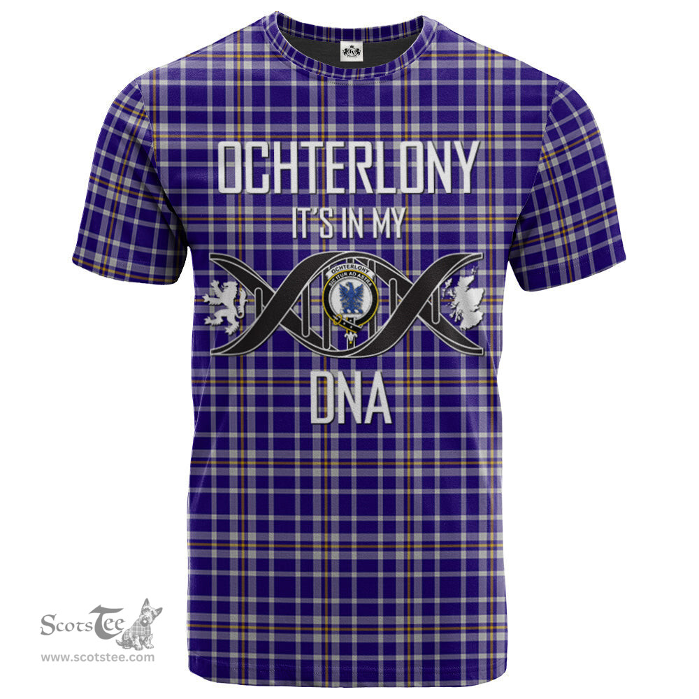 Scottish Ochterlony Its In My DNA Plaid Family Crest Tartan T Shirt Scottish Plaid Tartan Plaid - ScotsTee - scotstee.com