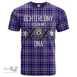 Scottish Ochterlony Its In My DNA Plaid Family Crest Tartan T Shirt Scottish Plaid Tartan Plaid - ScotsTee - scotstee.com