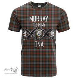 Scottish Murray of Atholl Weathered Its In My DNA Plaid Family Crest Tartan T Shirt Scottish Plaid Tartan Plaid - ScotsTee - scotstee.com