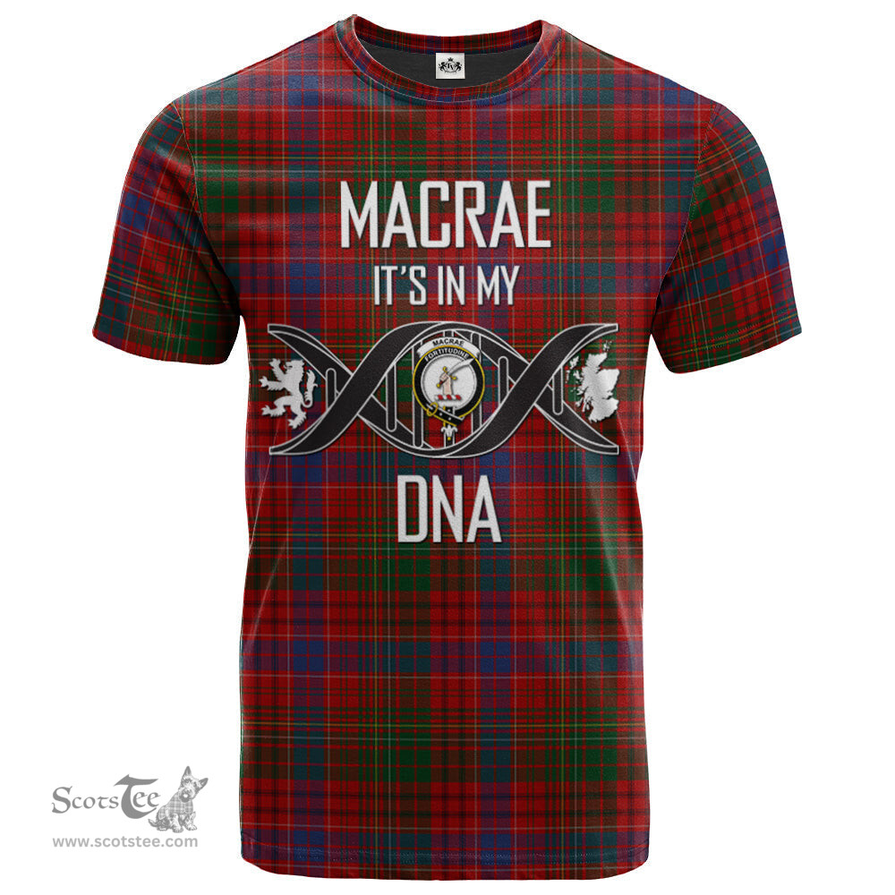 Scottish MacRae The Princes Own Its In My DNA Plaid Family Crest Tartan T Shirt Scottish Plaid Tartan Plaid - ScotsTee - scotstee.com