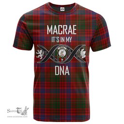 Scottish MacRae The Princes Own Its In My DNA Plaid Family Crest Tartan T Shirt Scottish Plaid Tartan Plaid - ScotsTee - scotstee.com