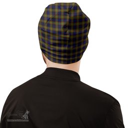 Scottish MacLellan Modern Tartan Beanies Hat with Family Crest - Tartan Plaid Beanies Scottish Plaid Tartan Plaid - ScotsTee - scotstee.com