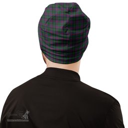 Scottish MacLachlan Hunting Tartan Beanies Hat with Family Crest - Tartan Plaid Beanies Scottish Plaid Tartan Plaid - ScotsTee - scotstee.com