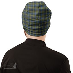 Scottish MacLellan Ancient Tartan Beanies Hat with Family Crest - Tartan Plaid Beanies Scottish Plaid Tartan Plaid - ScotsTee - scotstee.com