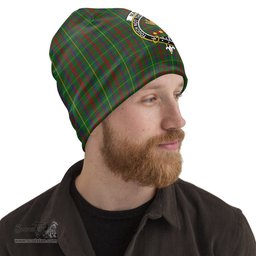 Scottish MacIntosh Hunting Tartan Beanies Hat with Family Crest - Tartan Plaid Beanies Scottish Plaid Tartan Plaid - ScotsTee - scotstee.com