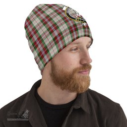 Scottish MacLean Dress Tartan Beanies Hat with Family Crest - Tartan Plaid Beanies Scottish Plaid Tartan Plaid - ScotsTee - scotstee.com