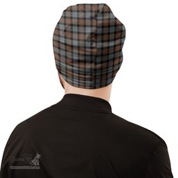 Scottish Gunn Weathered Tartan Beanies Hat with Family Crest - Tartan Plaid Beanies Scottish Plaid Tartan Plaid - ScotsTee - scotstee.com