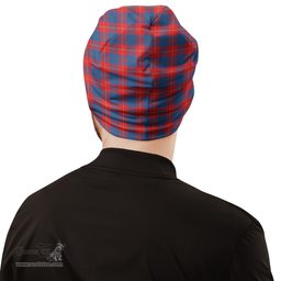 Scottish Galloway Red Tartan Beanies Hat with Family Crest - Tartan Plaid Beanies Scottish Plaid Tartan Plaid - ScotsTee - scotstee.com