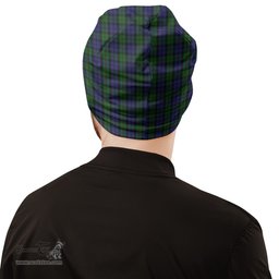 Scottish Dundas Tartan Beanies Hat with Family Crest - Tartan Plaid Beanies Scottish Plaid Tartan Plaid - ScotsTee - scotstee.com